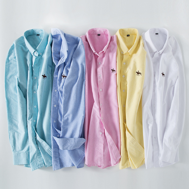 6XL 100% Cotton Oxford White S - Oxford Cotton Casual Shirt Business recension och pris