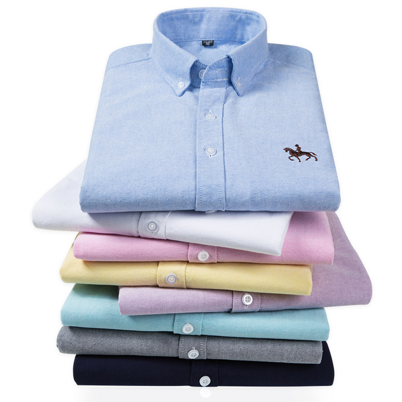 6XL 100% Cotton Oxford White S - Oxford Cotton Casual Shirt Business recension och pris