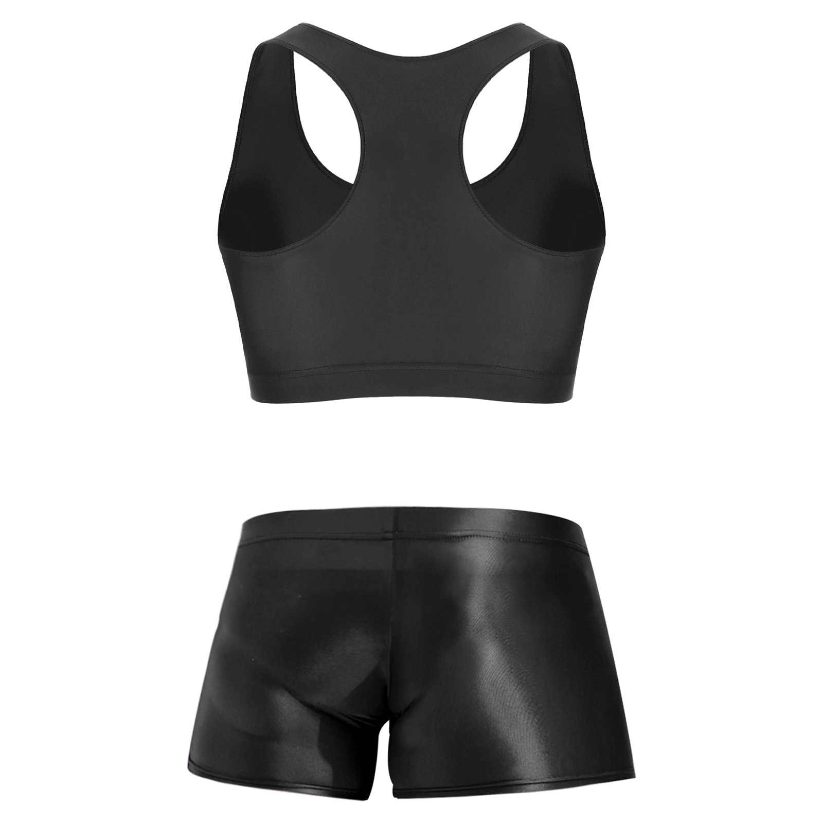 Men Glossy Stretchy Fitness Ou - Underwear recension och pris