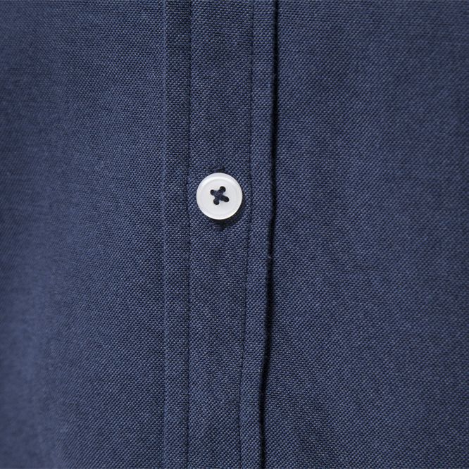 European Size Slim Fit Solid C - Oxford Cotton Casual Shirt Business recension och pris