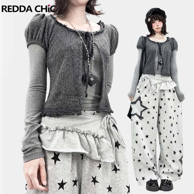 REDDACHiC Puff Sleeve Cardigan - T-Shirts recension och pris