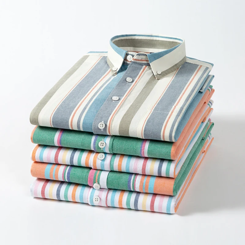 2025 100% Cotton Oxford Shirts - Oxford Cotton Casual Shirt Business recension och pris