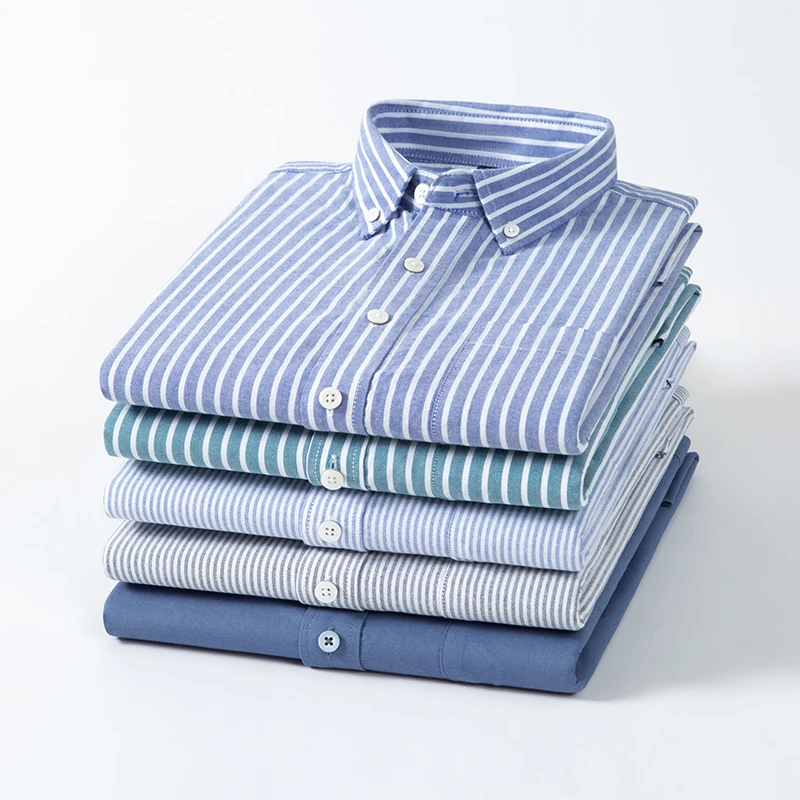 2025 100% Cotton Oxford Shirts - Oxford Cotton Casual Shirt Business recension och pris