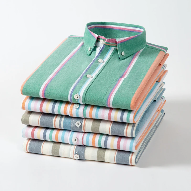 2025 100% Cotton Oxford Shirts - Oxford Cotton Casual Shirt Business recension och pris