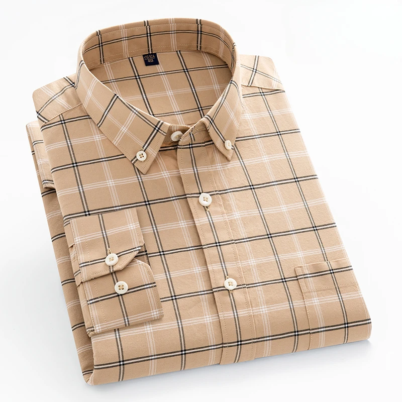 New in shirt hight quality 100 - Oxford Cotton Casual Shirt Business recension och pris
