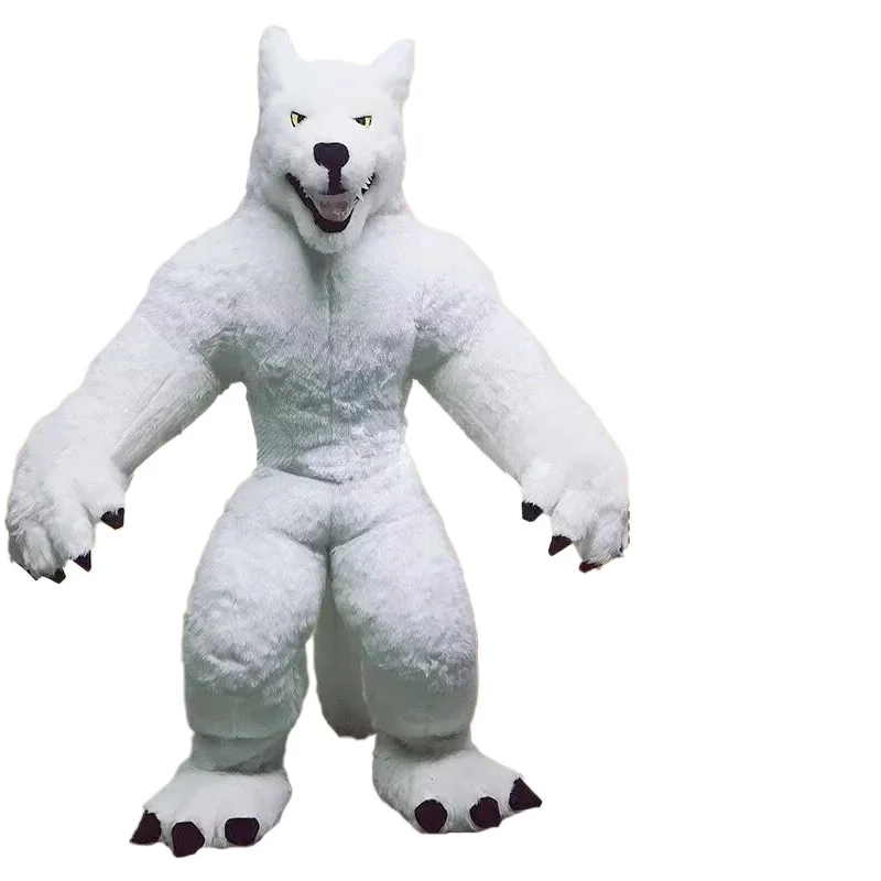 Giant Inflatable Grey Wolf Mas - Suits recension och pris