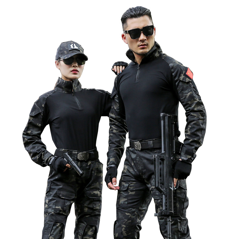 Outdoor Tactical Suits Camoufl - Tactical Military Shirt Cargo recension och pris