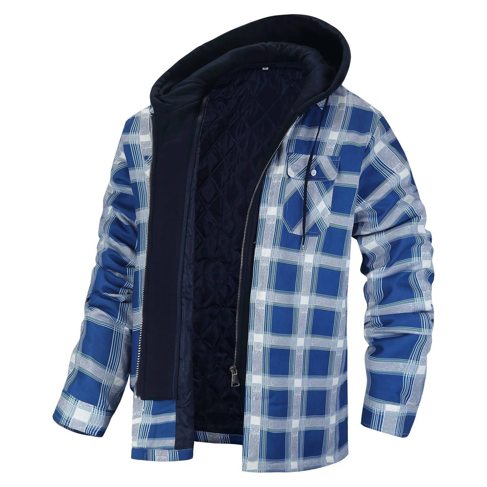 Winter Flannel Plaid Jacket Me - Flannel Plaid Shirt Heavy Weight recension och pris