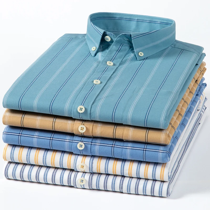 2023 New Pure Cotton Oxford Me - Oxford Cotton Casual Shirt Business recension och pris